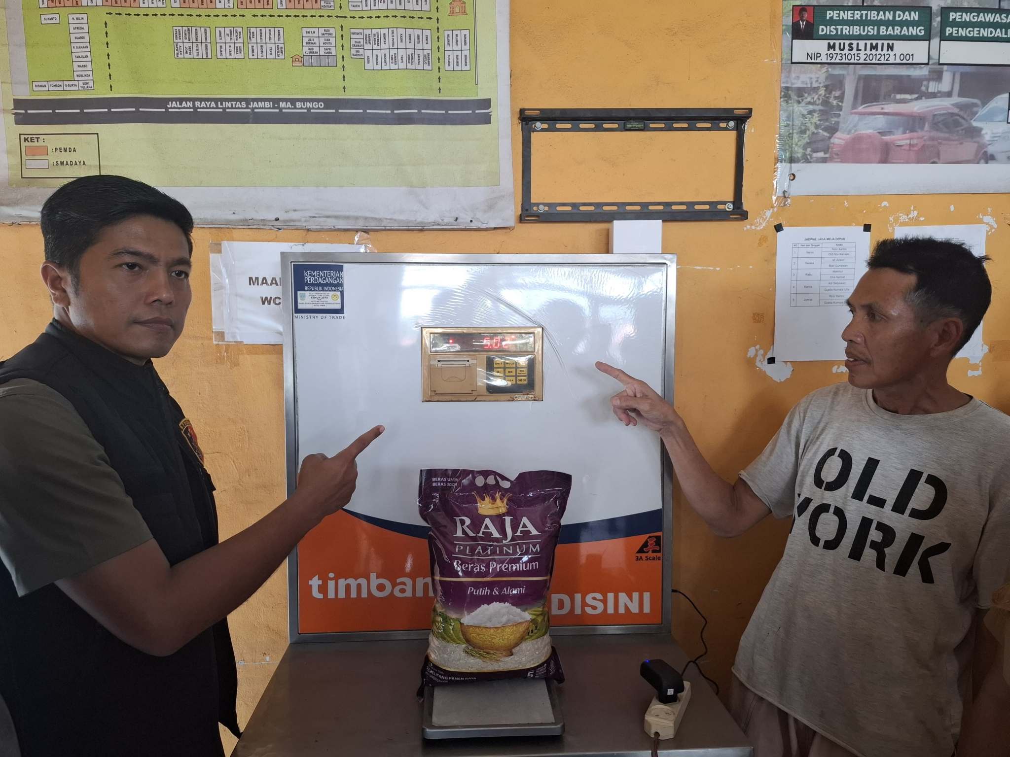 Telusuri Dugaan Beras Oplosan, Polres Batang Hari dan Pemkab Pastikan Distribusi Aman dan Sesuai Standar